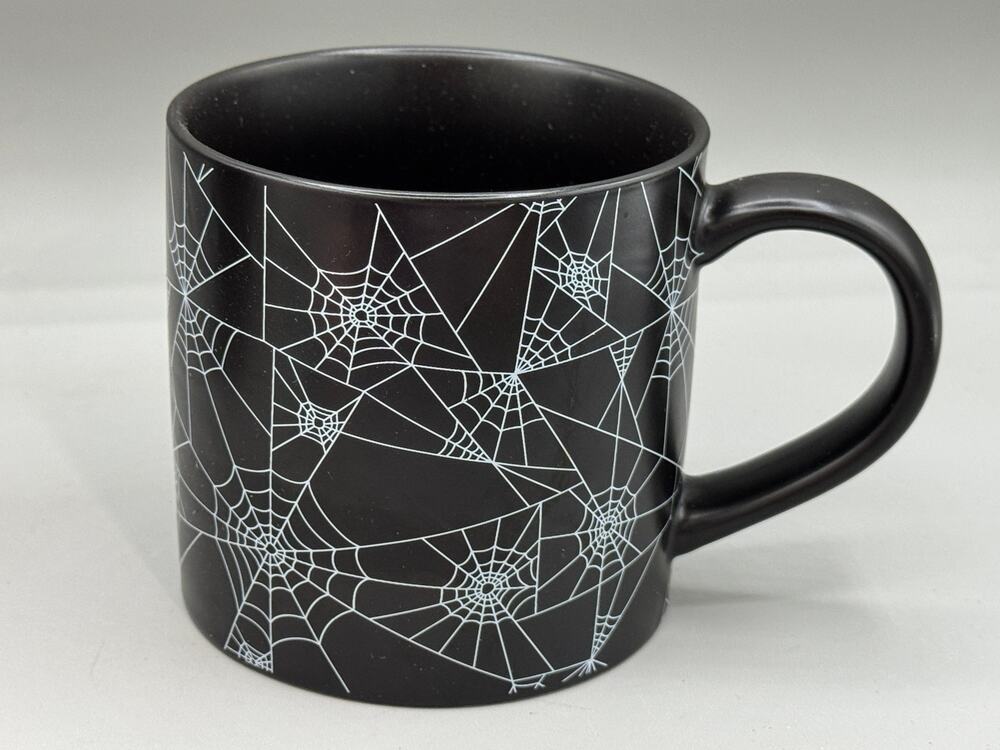 Target Hyde & Eek! Black Spider Web Halloween Mug